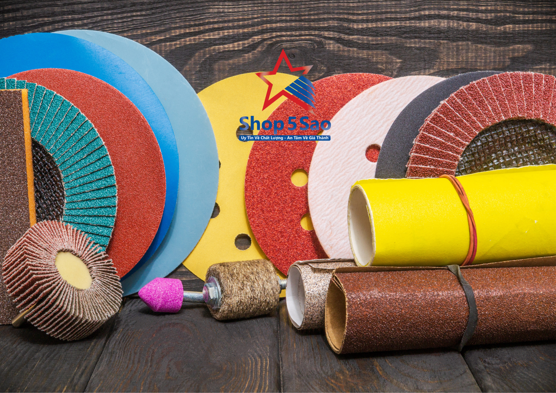Cấu tạo giấy nhám Shop 5 Sao