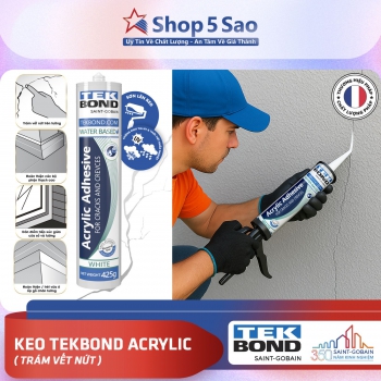 Keo trám vết nứt Tekbond Acrylic 425gr