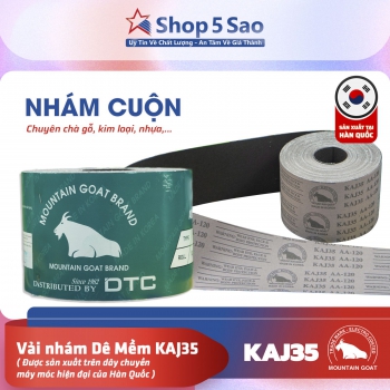 Nhám cuộn dê mềm KAJ35 sản xuất tại Hàn Quốc
