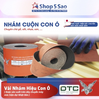 Nhám cuộn con ó loại 1 chuyên chà gỗ, nhựa, đồ ngũ kim,...