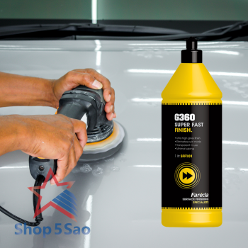 Lơ đánh bóng G360 bước 2 Farécla