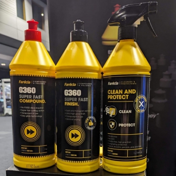 Lơ đánh bóng G360 bước 1 Farécla