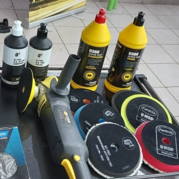 Lơ đánh bóng G360 bước 2 Farécla