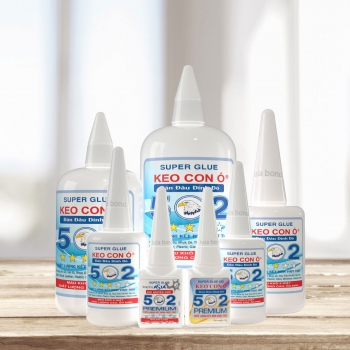 Keo 502 Hiệu con ó dán kim loại, giày, dép, gỗ đa năng loại đặc biệt chai 500gr