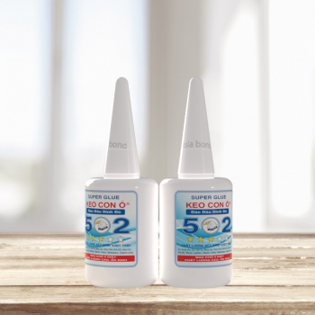 Keo 502 Hiệu con ó dán kim loại, giày, dép, gỗ đa năng loại đặc biệt mức nước 120ml