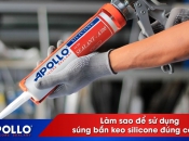 Hướng Dẫn Sử Dụng Dụng Cụ Trét Keo Silicone Hiệu Quả